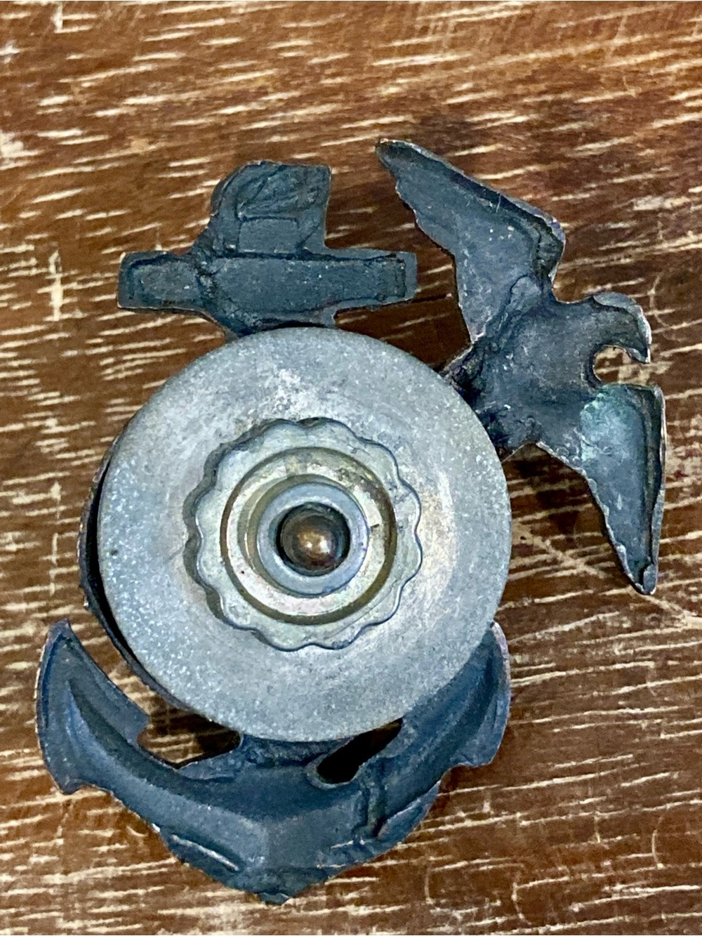 USMC Eagle Globe & Anchor Metal Hat Pin - Picture 3 of 16